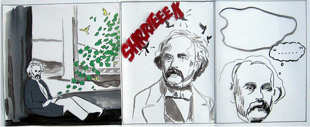 Figure 3. States of Consciousness: Hawthorne, Sleepy Hollow 1844 (Artist: Lisa Gronseth)