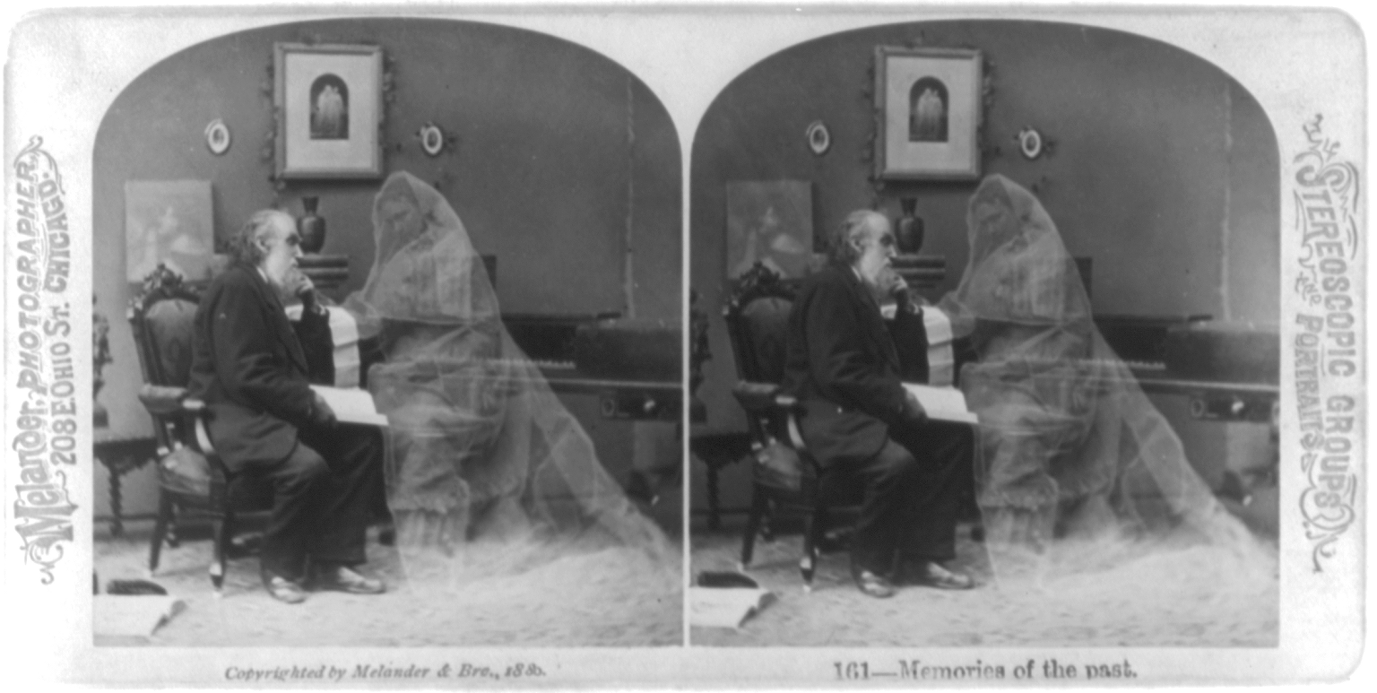 Figure 1. Memories of the Past, ca. 1880. Photograph. https://www.loc.gov/item/2002712571/