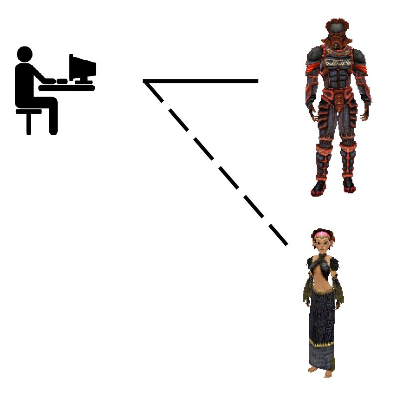 Figure 3. Alt: Any character in addition to main character (one to many relation) Figure 3. Alt: Any character in addition to main character (one to many relation)