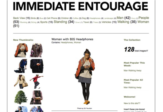 Figure 14. Immediate Entourage (http://www.immediateentourage.com/, accessed February 11, 2011).