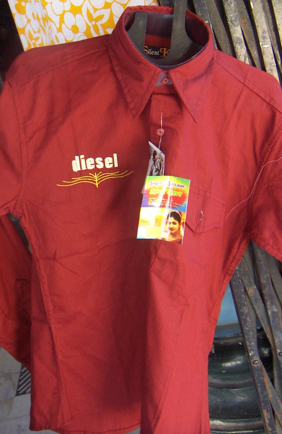 Figure 2. Diesel Shirt (Madurai, 2008)
