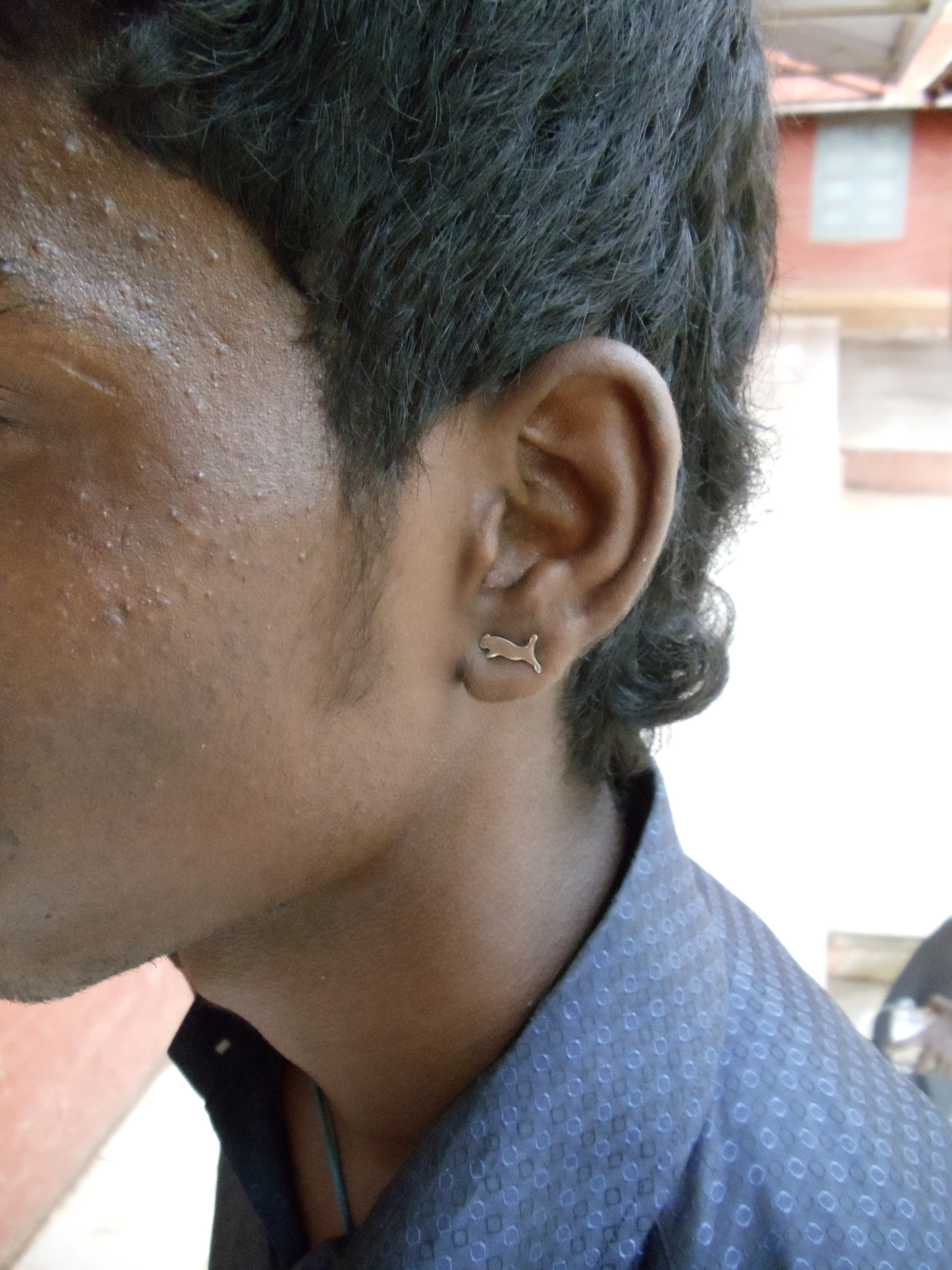 Figure 4. Puma Logo Earring (Madurai, 2010)