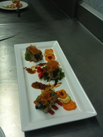 Figure 1. Ana’s “makis” made of tuna salad