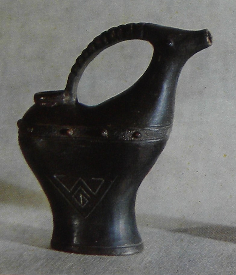 Figure 4. Stylized ceramic deer drinking vessel (Sh. Narimanishvili 1960).