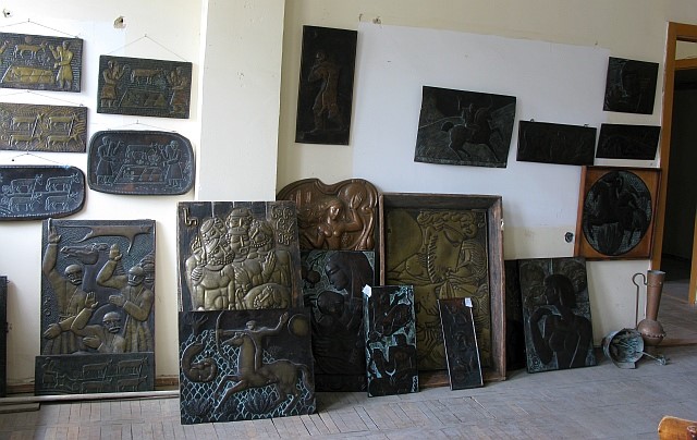 Figure 6. Chekankas, various authors and themes, warehoused in the Parliamentary Library Collection (Davit Toklikishvili Photo).
