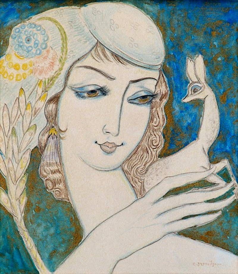 Figure 11. Lado Gudashvili (title and date unknown).