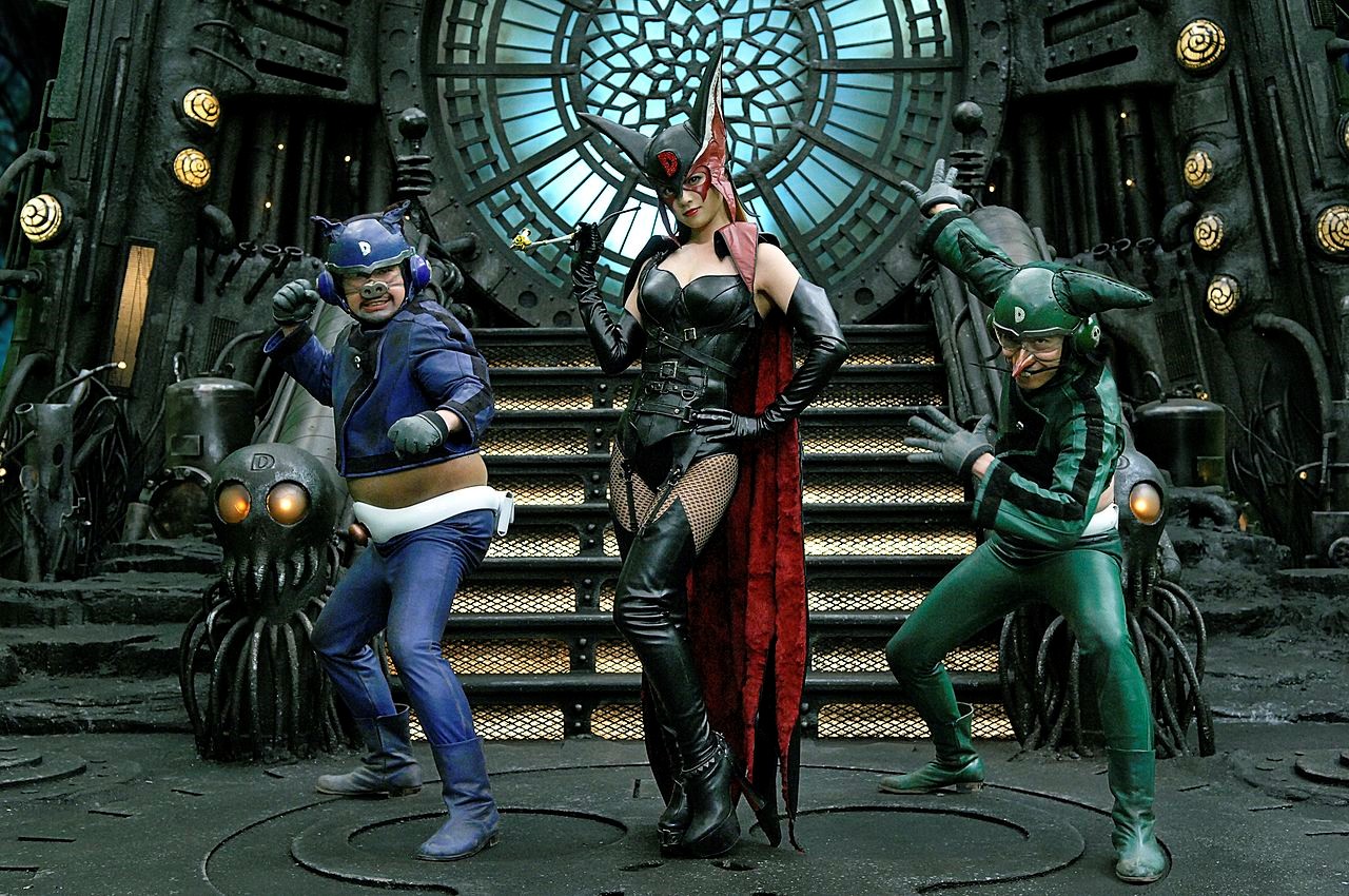 Figure 9. The Yatterman akudama trio.