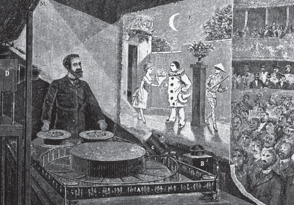 Image 1. REYNAUD WITH THÉÂTRE OPTIQUE